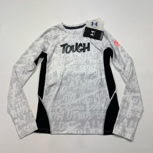 NEW! Boy’s Under Armour Long Sleeve Athletic T-Shirt Size Youth Large W/Tags